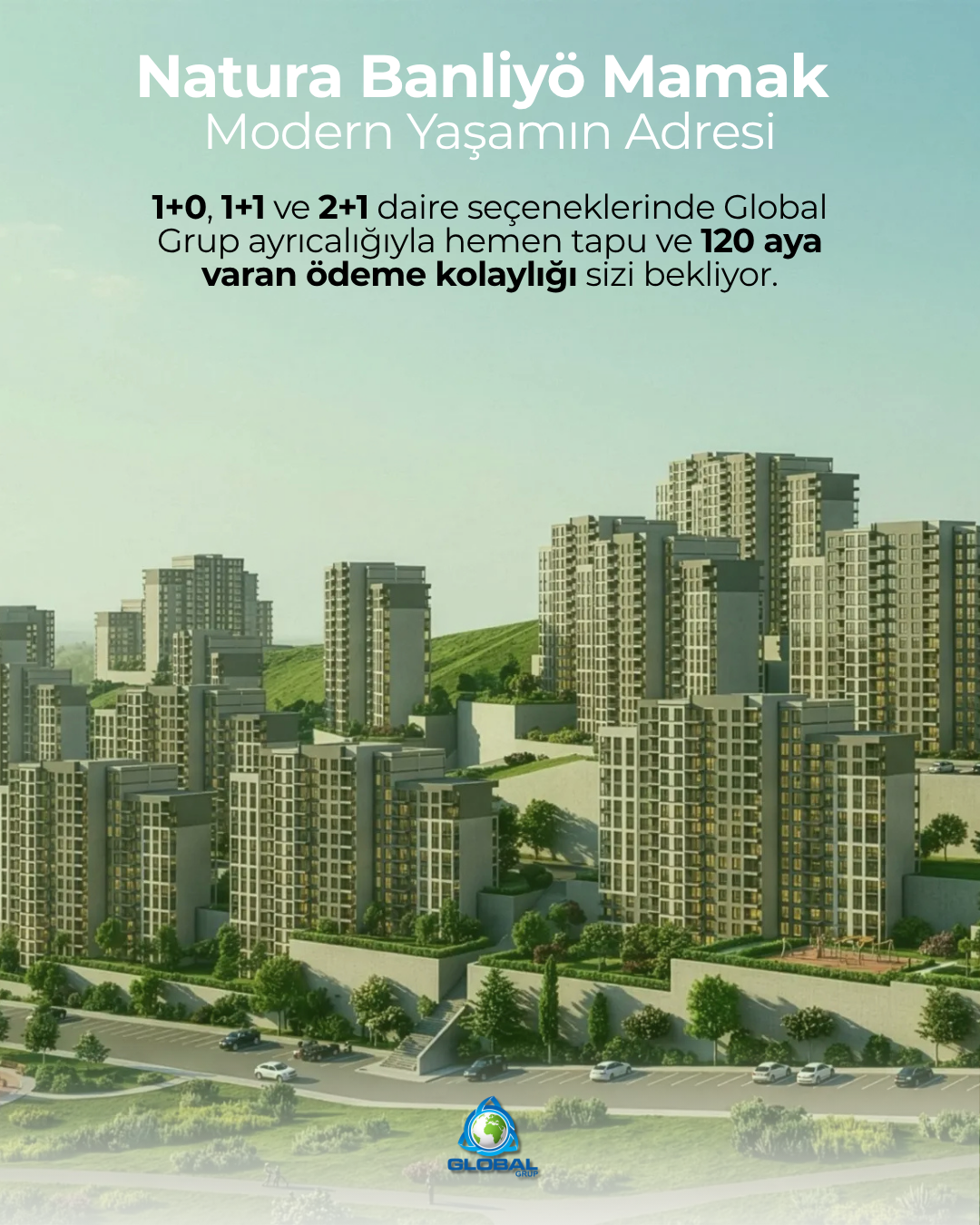 Natura Banliyö Mamak Konumu