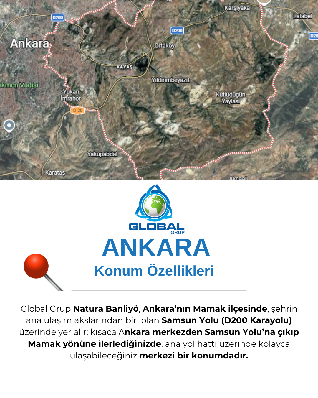 Global Grup Natura Banliyö Nerede?